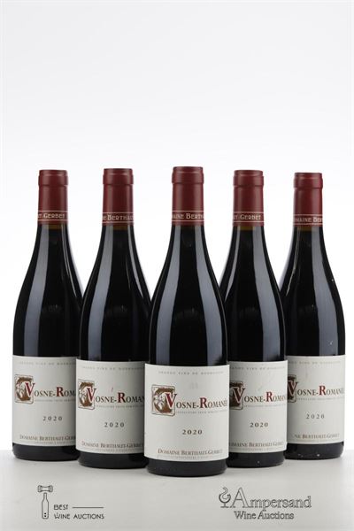 VOSNE ROMANEE 2020 - Berthaut Gerbet - 5 Bottles