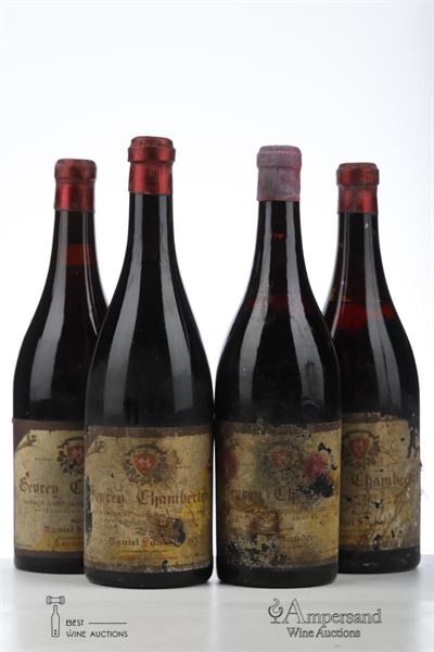 GEVREY CHAMBERTIN LAVAUT ST JACQUES 1959 - Daniel Sanders - 4 Bottles