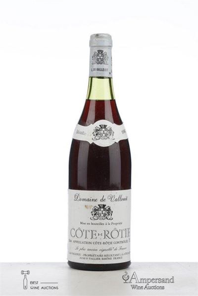 COTE ROTIE 1983 - L de Vallouit - 1 Bottle