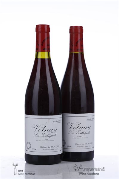 VOLNAY LES TAILLEPIEDS 1994 - de Montille - 2 Bottles
