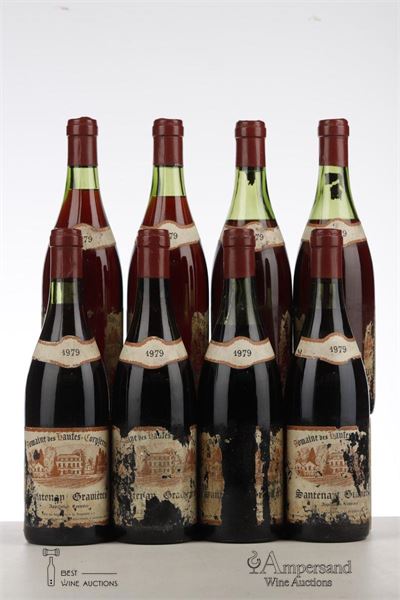 SANTENAY GRAVIERES 1979 - Domaine des Hautes Cornières - 8 Bottles