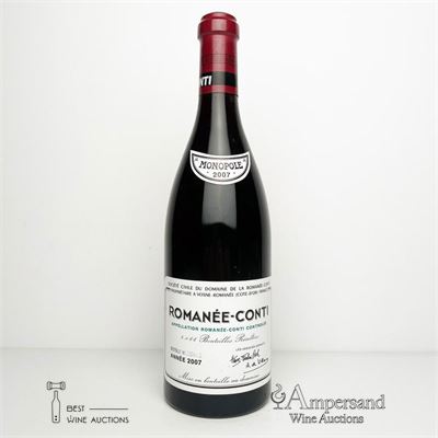 ROMANEE CONTI 2007 - Domaine de la Romanee Conti - 1 Bottle