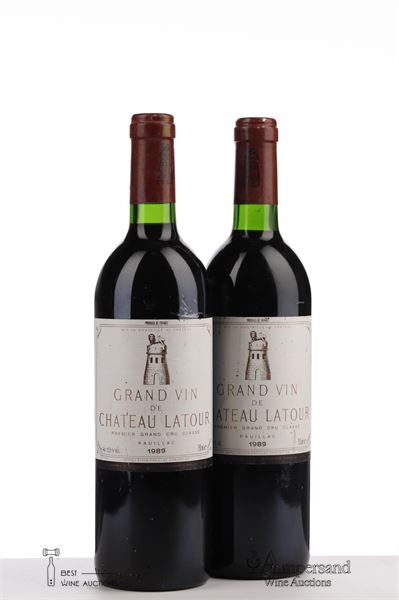 LATOUR 1989 -  2 Bottles