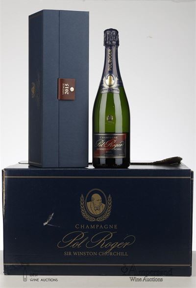 POL ROGER CUVEE SIR WINSTON CHURCHILL 2015 - Pol Roger - 6 Bottles - Oc 1