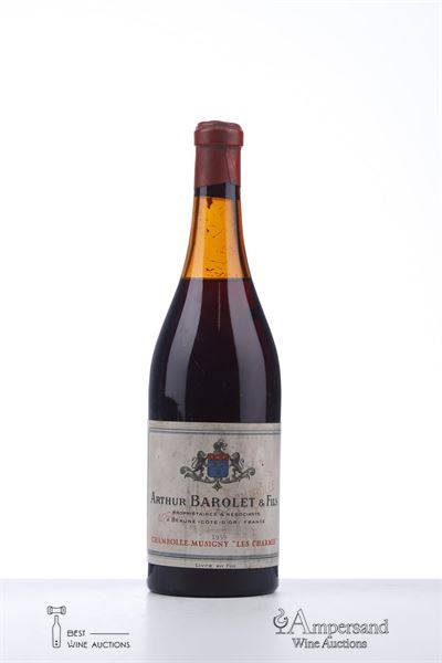 CHAMBOLLE MUSIGNY LES CHARMES 1959 - Arthur Barolet - 1 Bottle