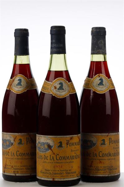 POMMARD CLOS DE LA COMMARAINE 1978 - Jaboulet Vercherre - 3 Bottles