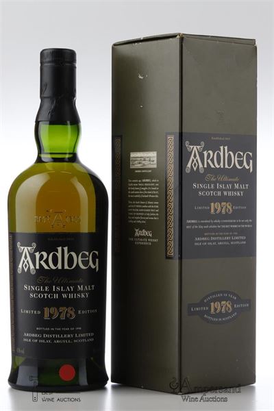 1978 ARDBEG THE ULTIMATE - Bottled in 1998 - 1 Bottle - Oc 1