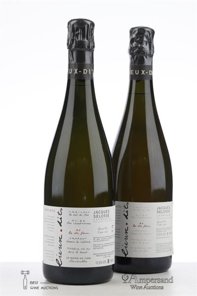 JACQUES SELOSSE EXTRA BRUT LA COTE FARON NV - Jacques Selosse - 2 Bottles
