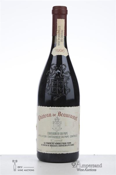 CHATEAUNEUF DU PAPE BEAUCASTEL 1996 - Beaucastel - 1 Bottle