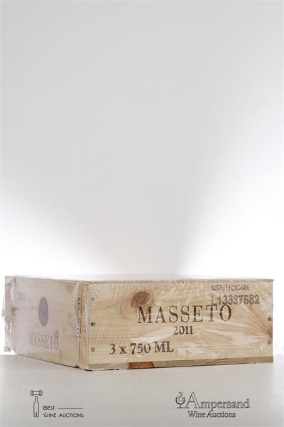 MASSETO 2011 - Tenuta dell'Ornellaia - 3 Bottles - Owc 3