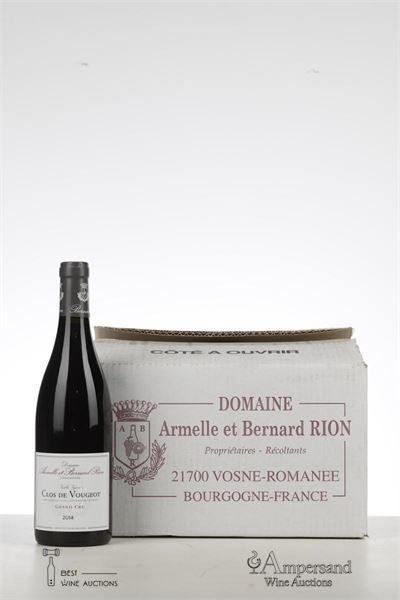 CLOS VOUGEOT VIEILLES VIGNES 2014 - Armelle et Bernard Rion - 6 Bottles - Oc 6