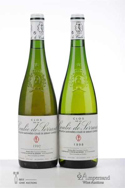 MIXED CLOS DE LA COULEE DE SERRANT 1997 + 1998 - Nicolas Joly - 2 Bottles