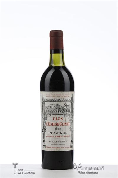 EGLISE CLINET 1952 - Mc - 1 Bottle