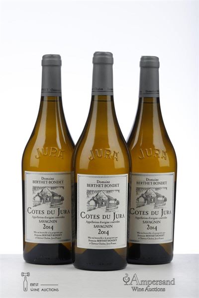 COTES DU JURA SAVAGNIN 2014 - Berthet Bondet - 3 Bottles