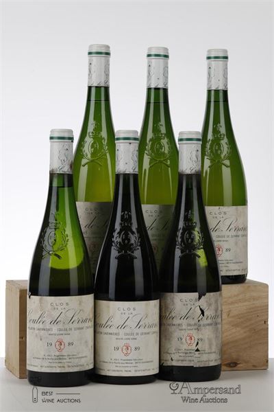 CLOS DE LA COULEE DE SERRANT 1989 - Nicolas Joly - 6 Bottles