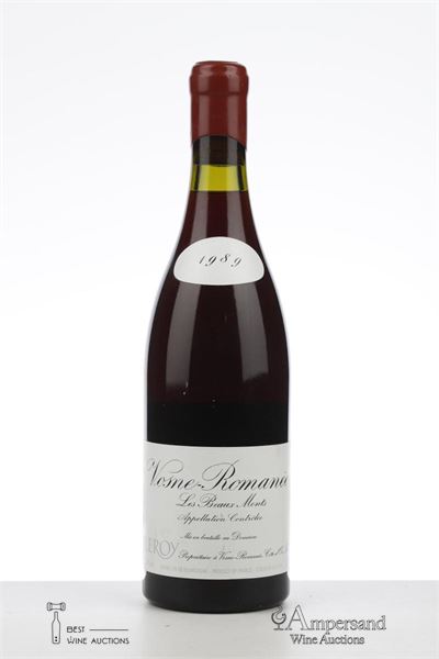 VOSNE ROMANEE LES BEAUX MONTS 1989 - Domaine Leroy - 1 Bottle