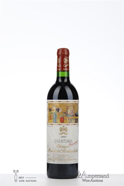 MOUTON ROTHSCHILD 1991 - Mc - 1 Bottle