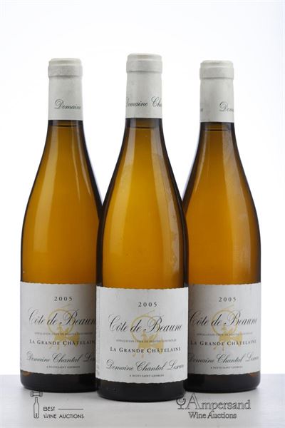 COTE DE BEAUNE BLANC LA GRANDE CHATELAINE 2005 - Chantal Lescure - 3 Bottles