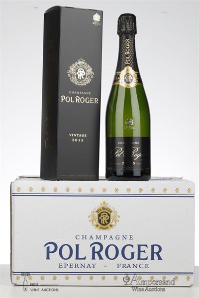 POL ROGER VINTAGE BRUT 2015 - Pol Roger - 6 Bottles - Oc 1