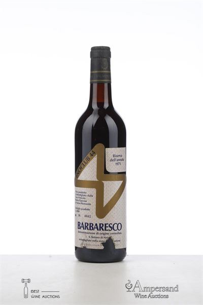 BARBARESCO RISERVA D'ANNATA SANTO STEFANO 1971 - Bruno Giacosa - Enoclub 44 - 1 Bottle