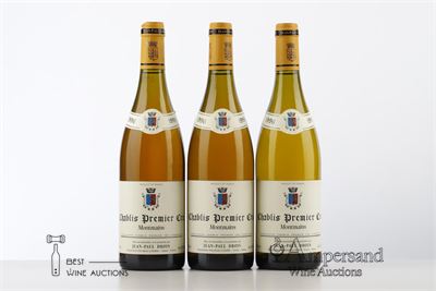CHABLIS MONTMAINS 1996 - Jean Paul Droin - 3 Bottles