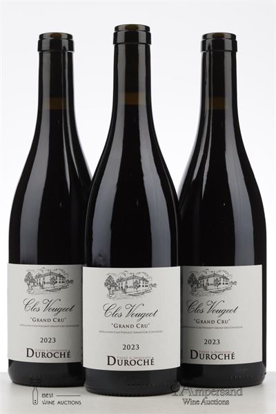 CLOS VOUGEOT 2023 - Duroche - 3 Bottles