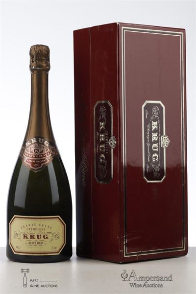 KRUG GRANDE CUVEE NV - Krug - 2nd edition of label 1982-1996 - 1 Bottle - Oc 1