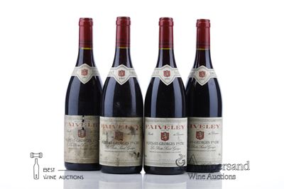 NUITS ST GEORGES LES PORETS ST GEORGES 1997 - Faiveley - 4 Bottles