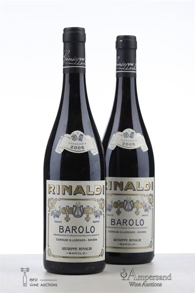 BAROLO CANNUBI SAN LORENZO RAVERA 2005 - Giuseppe Rinaldi - 2 Bottles