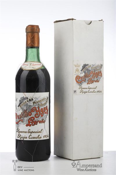 CASTILLO YGAY RESERVA ESPECIAL 1934 - Marques de Murrieta - 1 Bottle - Oc 1