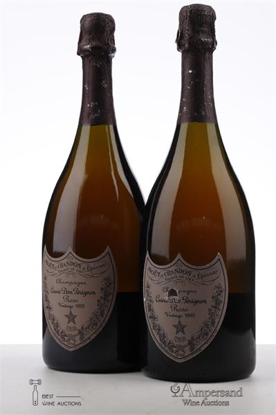 DOM PERIGNON ROSE 1993 - Moet et Chandon - 2 Bottles