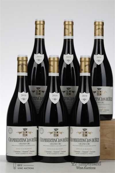 CHAMBERTIN CLOS DE BEZE 2019 - Armand Rousseau - 6 Bottles - Oc 6