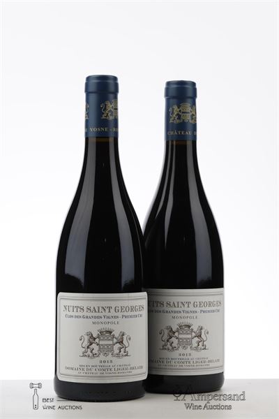 NUITS ST GEORGES CLOS DES GRANDES VIGNES 2015 - Comte Liger Belair - 2 Bottles