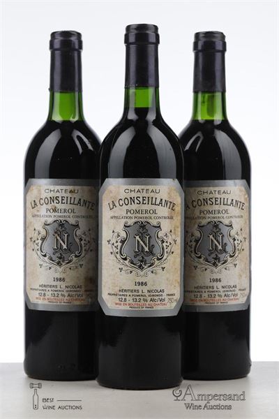LA CONSEILLANTE 1986 - Mc - 3 Bottles