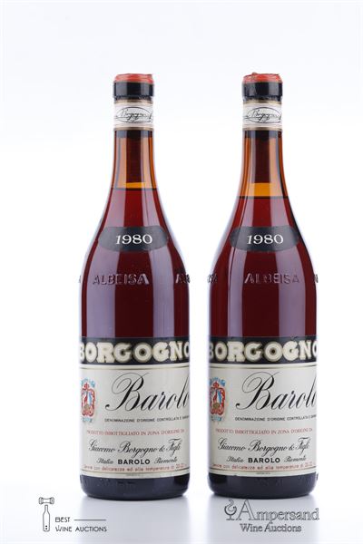 BAROLO 1980 - Giacomo Borgogno - 2 Bottles