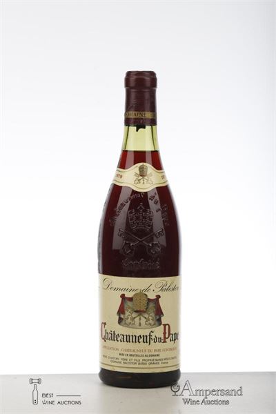 CHATEAUNEUF DU PAPE DOMAINE DE PALESTOR 1979 - Rene chastan - 1 Bottle