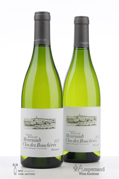 MEURSAULT CLOS DES BOUCHERES 2017 - Roulot - 2 Bottles