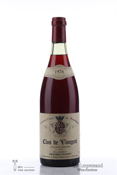CLOS VOUGEOT 1976 - Coquard et Fleurot - 1 Bottle