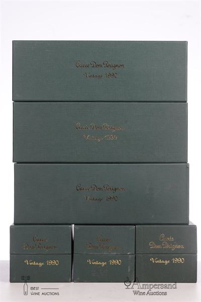DOM PERIGNON 1990 - Moet et Chandon - 6 Bottles - Oc 1