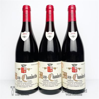 MAZY CHAMBERTIN 2008 - Armand Rousseau - 3 Bottles