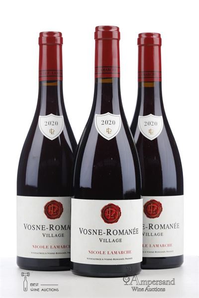 VOSNE ROMANEE 2020 - Nicole Lamarche - 3 Bottles