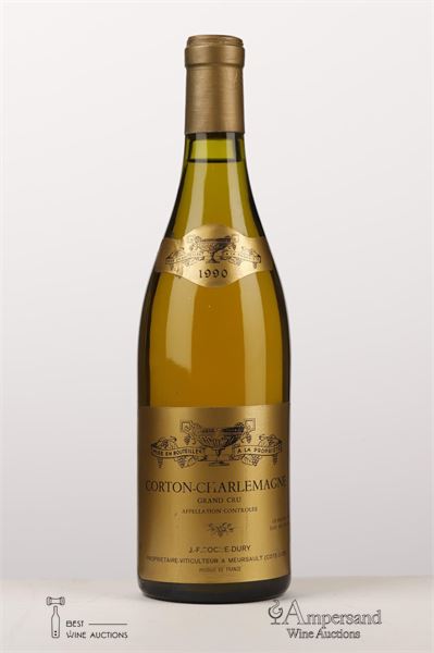 CORTON CHARLEMAGNE 1990 - Coche Dury - 1 Bottle