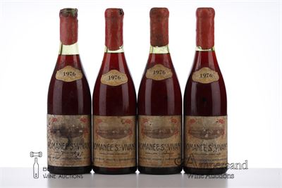 ROMANEE ST VIVANT 1976 - Charles Noellat - 8 Bottles