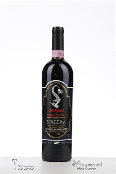 BRUNELLO DI MONTALCINO CASE BASSE 1990 - Soldera - 1 Bottle