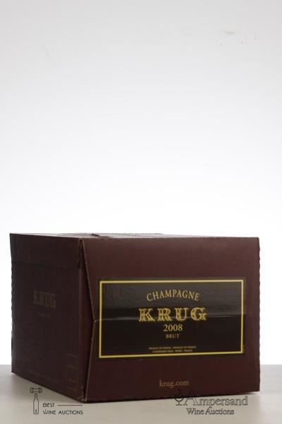 KRUG VINTAGE BRUT 2008 - Krug - 6 Bottles - Oc 6