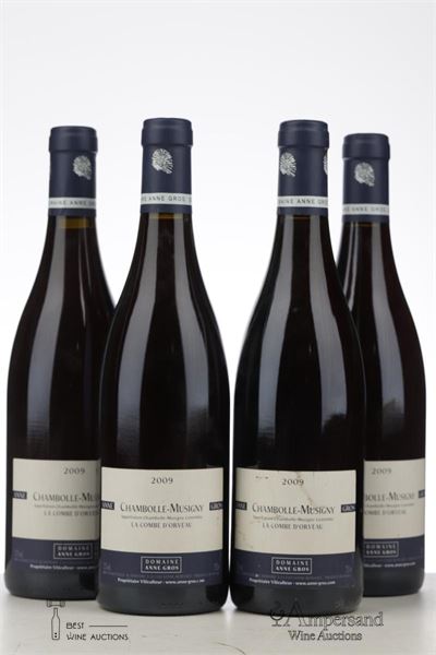 CHAMBOLLE MUSIGNY LA COMBE D'ORVEAU 2009 - Anne Gros - 4 Bottles