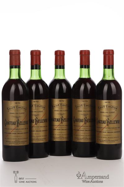 BELLEVUE 1970 - Mc - 5 Bottles