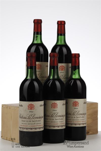 LA DOMINIQUE 1966 - Negociant - 5 Bottles