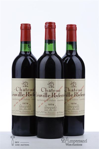 LEOVILLE POYFERRE 1974 - Mc - 3 Bottles