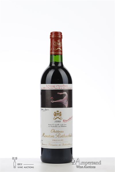 MOUTON ROTHSCHILD 1990 - Mc - 1 Bottle